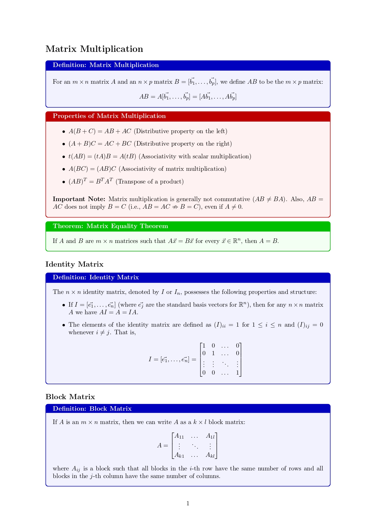 Notation