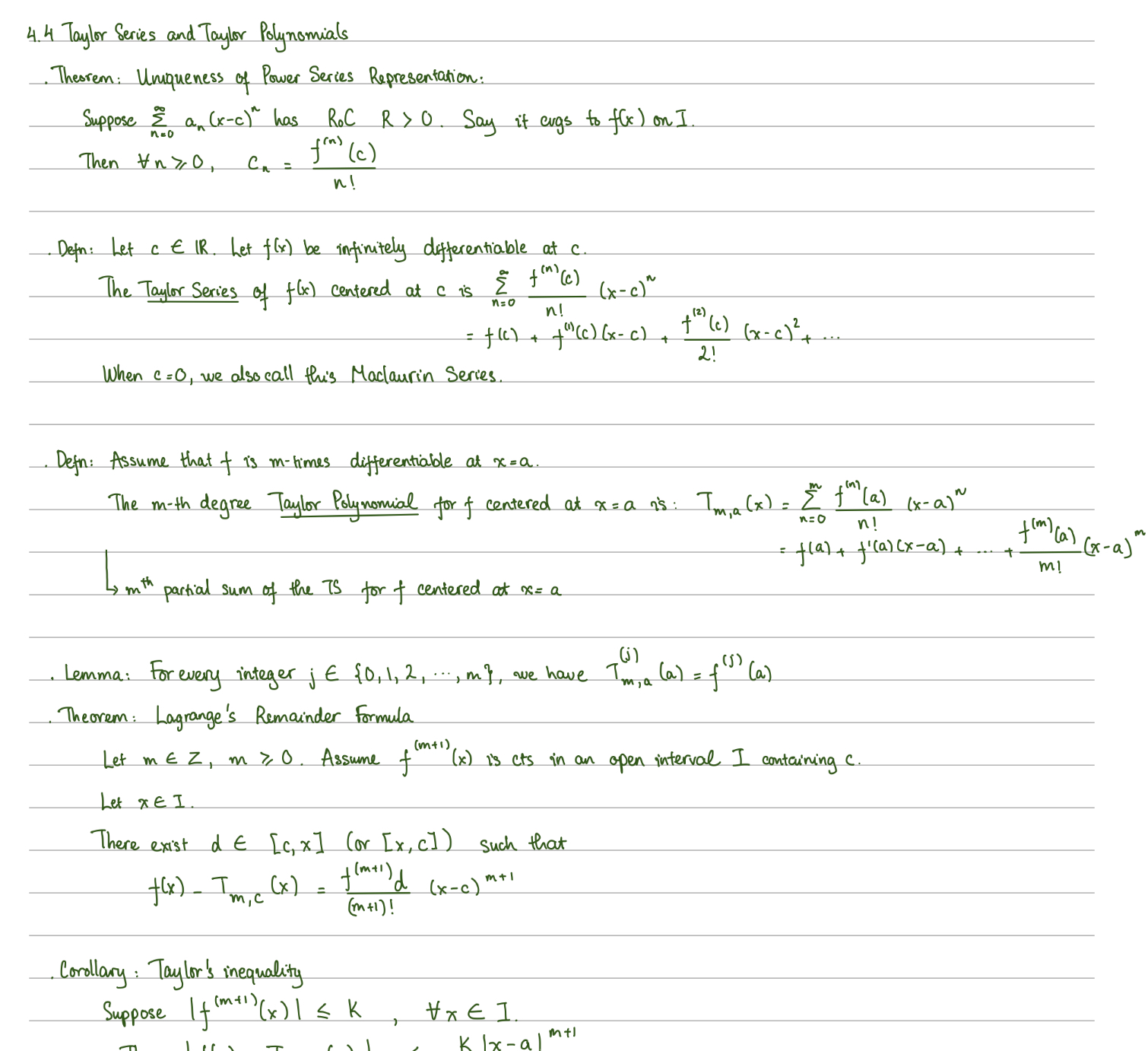 Notation
